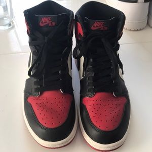 Jordan 1 Bred Toe